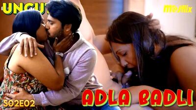 Uncut Hindi Hot Web Series Adla Badli S2E2 2024 – MojFlix